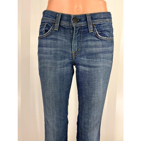 FOSSIL Women’s Slim Boot Jeans Sz 27 - Picture 4 of 12